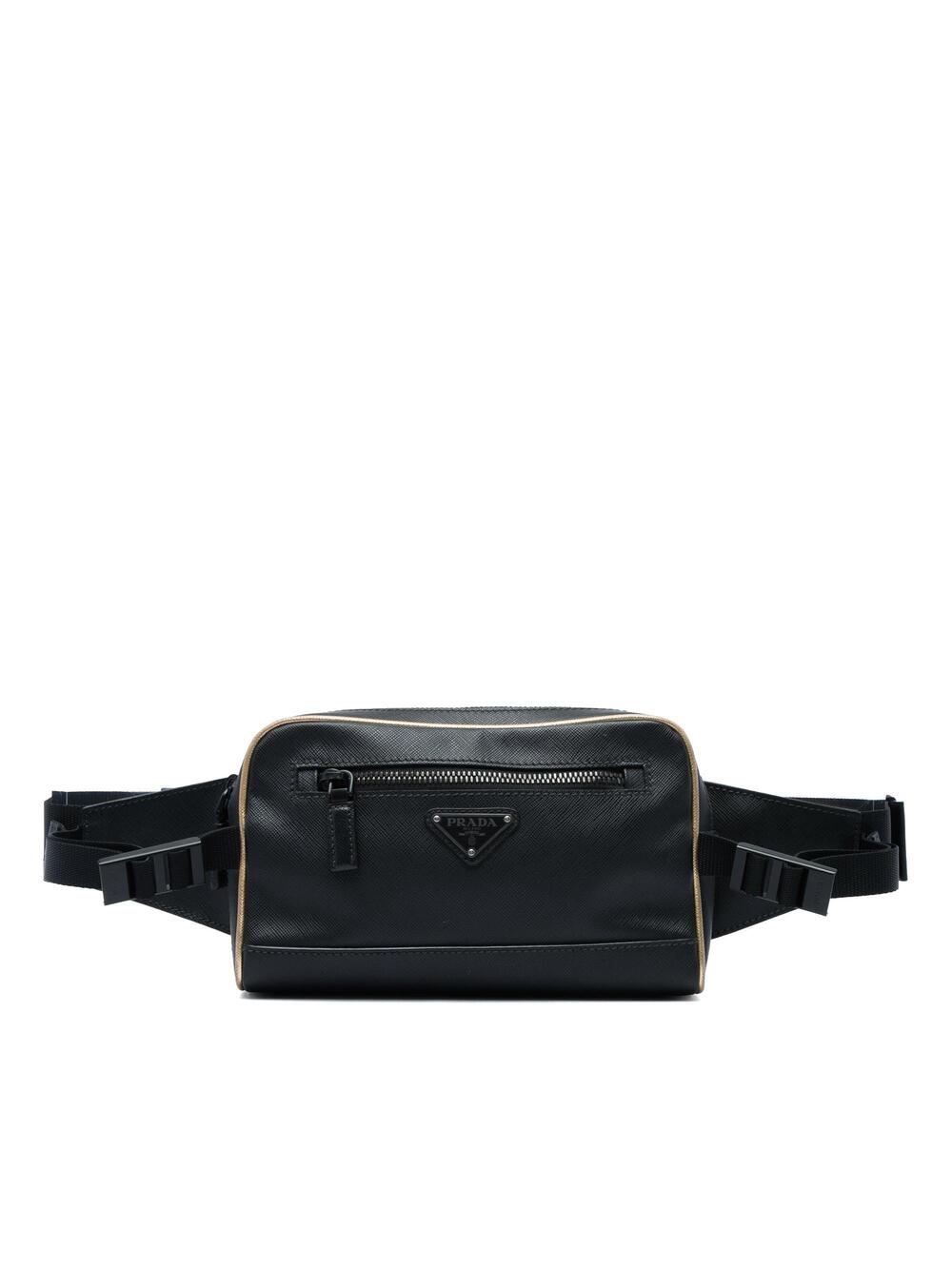 Prada Zip Waist Bag Saffiano Leather #341326P91B